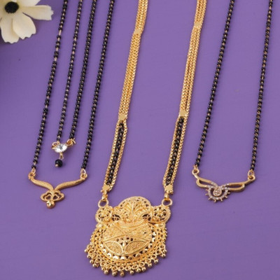 Enpong gold mangalsutra Alloy Mangalsutra