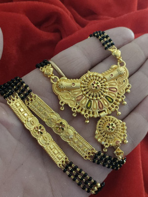 Niva Fashion bhagavati Brass Mangalsutra