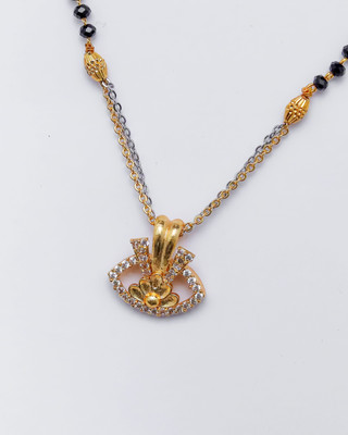 MEERAARTJEWELLERY Brass Mangalsutra