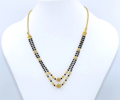 SONI DESIGNS Designer And Stylish Mangalsutra For Women And Girls Brass Mangalsutra