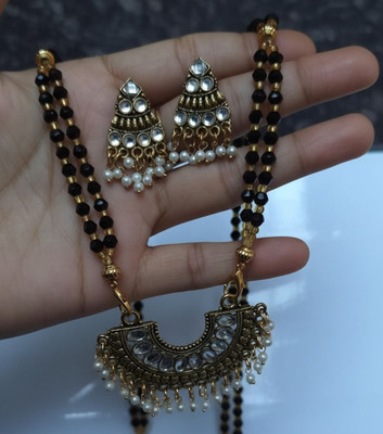 Fashion Didi Mangalsutra Set with Earrings Alloy Mangalsutra