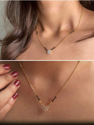 Vriva Jewels Vriva Stylish Mangalsutra for women Alloy Mangalsutra