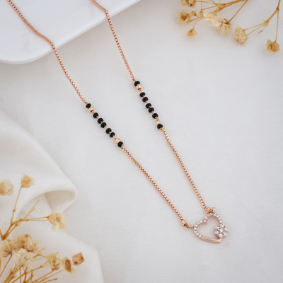 jiyajewels Sign Of Love Mangalsutra Brass Mangalsutra