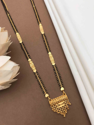 SOLIBELLE Alloy Gold-plated Multicolor Jewellery Set(Pack of 2)