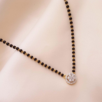 PEHNAZ Women's Pride Party Wear New Lunch Trending Fancy Design MS369 Alloy Mangalsutra