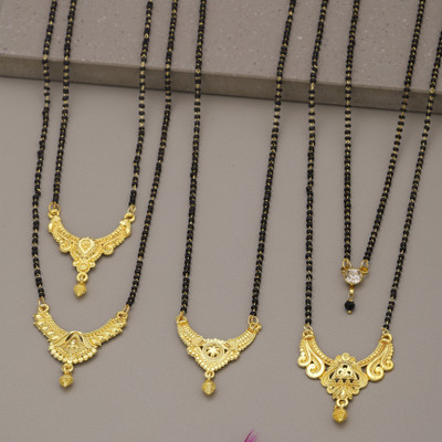 woyra gold mangalsutra Alloy Mangalsutra