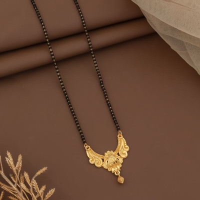 JETWAL Beautiful and Latest Design Pendant with 18 Inch chain Alloy Mangalsutra
