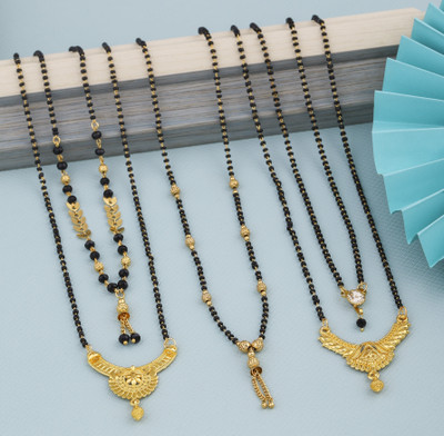 BELLADOR Gold Mangalsutra For women Stylish Brass Mangalsutra Brass Mangalsutra