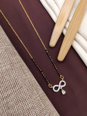 PEHNAZ Women's Pride Party Wear New Lunch Trending Fancy Design MS377 Alloy Mangalsutra