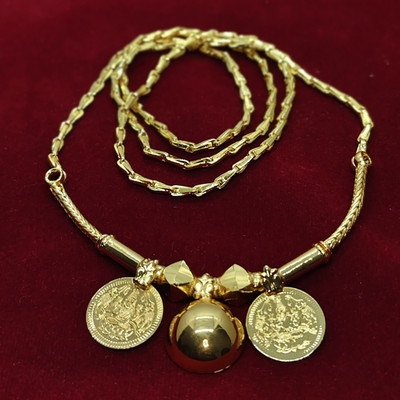 Renus Fashion Sadabottu_Thaliset_Godhumachain Copper Mangalsutra