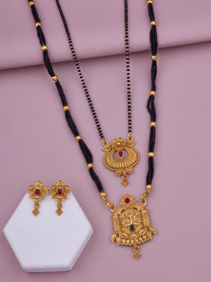 Rasadiya Brass Mangalsutra Alloy Mangalsutra