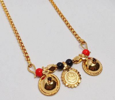 FineTouche Sadachain_3Laxmi Copper Mangalsutra
