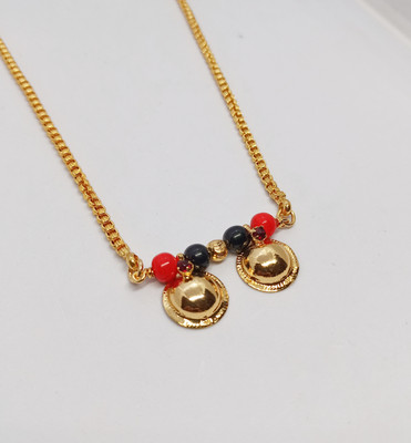 Fusion lifestyle SD_chain_2small Copper Mangalsutra