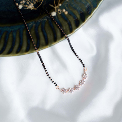 Opal Touch Beaded Grace Mangalsutra Brass Mangalsutra