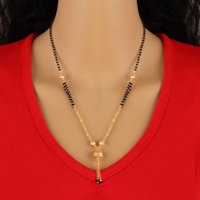 Bhagya Lakshmi Exquite gold Mangal sutra for women Alloy Mangalsutra