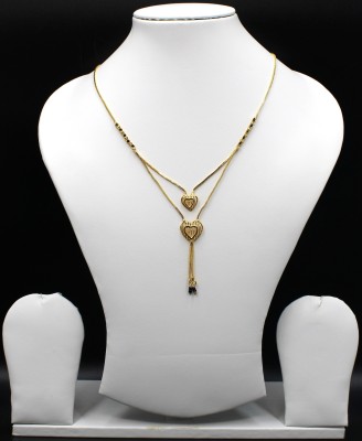 SONI Soni imitation jewellery gold plated mangalsutra for women Alloy Mangalsutra