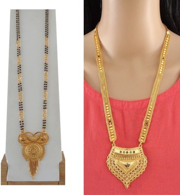 Dency Combo of 2 Treditional Mangalsutra For Women Brass Mangalsutra