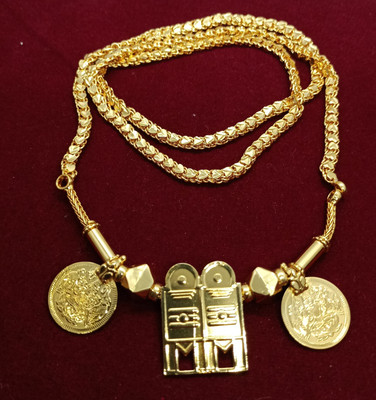 Renus Fashion 1gm Gold Plated Chain with Mangalasutram Copper Mangalsutra