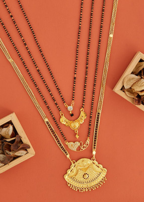 Enpong gold mangalsutra Alloy Mangalsutra