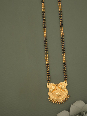 WoyGems Trendy & Stylish Brass Mangalsutra