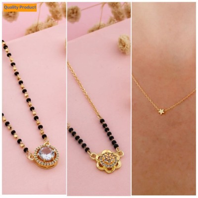 Vriva Jewels M427+M448+CP198 (3) Copper Mangalsutra