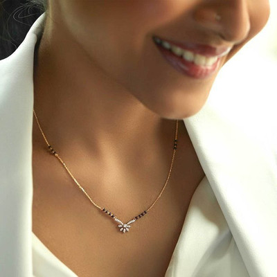 GHEVARIYA ENTER Fancy Mangalsutra for Women Alloy Mangalsutra