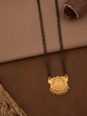 wuzela Best 1 Gram Gold Mangalsutra Brass Mangalsutra