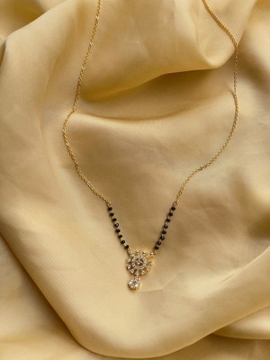 PEHNAZ Women's Pride Party Wear New Lunch Trending Fancy Design MS383 Alloy Mangalsutra