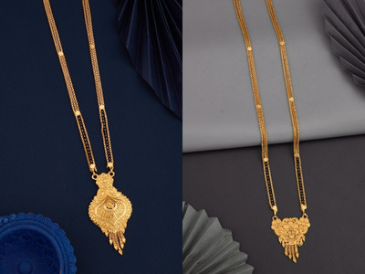 jizshou Bestseller Brass Mangalsutra