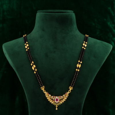 BLUEZIGN Twinkling Beautiful Mangalsutras Brass Mangalsutra