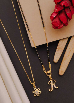 Jewel Knot Alloy Mangalsutra