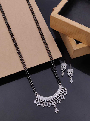 CHOPDA BUSSINESS HUB Alloy Silver Jewellery Set(Pack of 1)