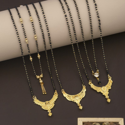 VEMISHTI Brass Mangalsutra