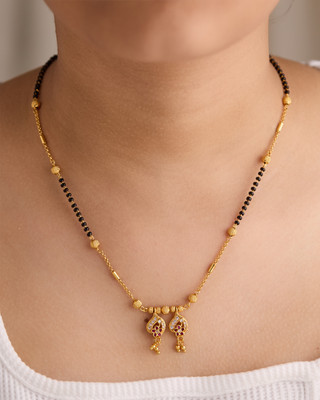 YUGRATNA JEWELS Brass Mangalsutra