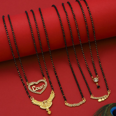 wuzela Bestseller Brass Mangalsutra