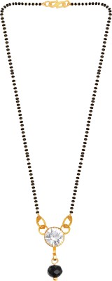 KAJARU MANGALSUTRA Brass, Alloy Mangalsutra