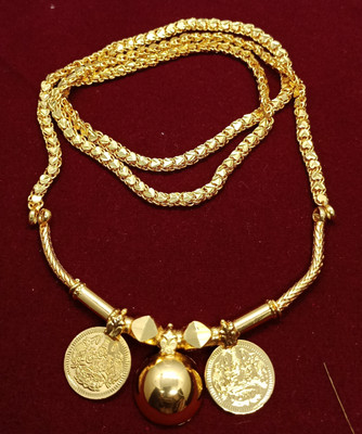 Renus Fashion 1gm Gold Plated Chain with Mangalasutram Copper Mangalsutra