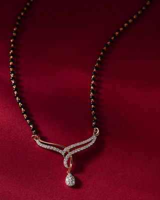 Mirav Women's Pride Party Wear New Lunch Trending Fancy Design MS448 Alloy Mangalsutra