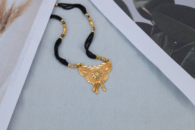 OmVastraa Brass Mangalsutra