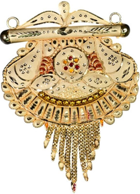 AnviChaudhary mangalsutra design pendant for women Gold-plated Brass Pendant Alloy Mangalsutra