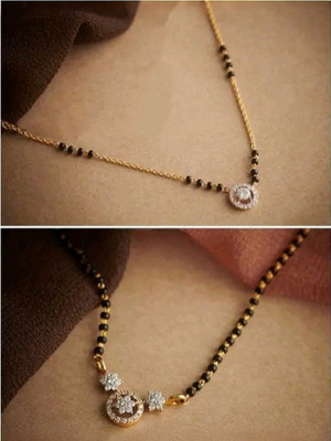 Bhumi09 Bhumi09 Traditonal Wedding New Stylish Gold For women Brass Mangalsutra