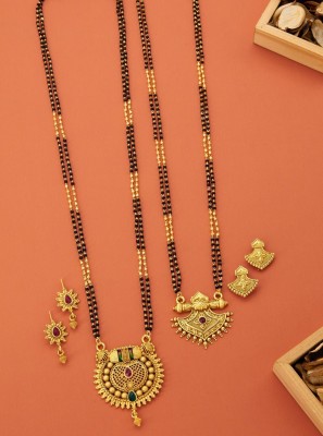 wuzong Gold Plated Alloy Mangalsutra