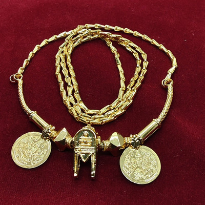 Renus Fashion Pill_Patta_Thaliset_Godhumachain Copper Mangalsutra