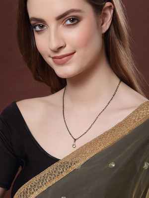 PEHNAZ Women's Pride Party Wear New Lunch Trending Fancy Design MS308 Alloy Mangalsutra