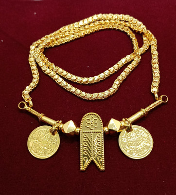 Renus Fashion 1gm Gold Plated Chain with Mangalasutram Copper Mangalsutra