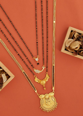 Enpong Bestseller Brass Mangalsutra