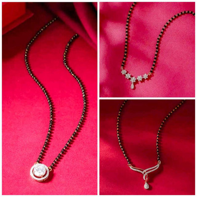 Shiv Shakti Supreme Buy 2 Get 1 Free – Elegant Mangalsutra Combo for Women Alloy Mangalsutra