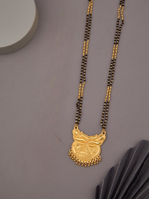wuzela Best 1 Gram Gold Mangalsutra Brass Mangalsutra