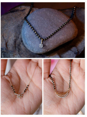 amariya Elegant & Trendy Mangalsutra Comb0-E134 Brass Mangalsutra