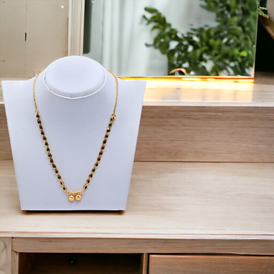 HEM RUPA Most Popular Artistic Design Women's Pride Alloy Gold Plated Mangalsutra-10023 Alloy Mangalsutra